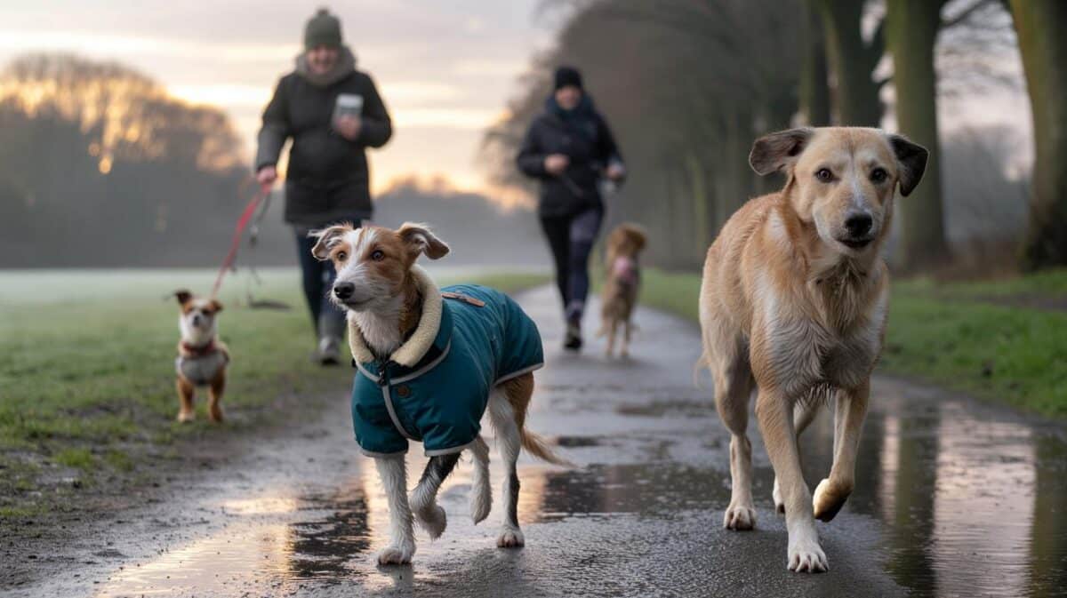 Vet settles debate on whether dogs should wear coats during cold winter walks