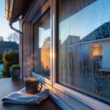 Why is there condensation on the outside of my windows?